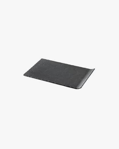 RECT. PLATE 1 CURVED EDGE