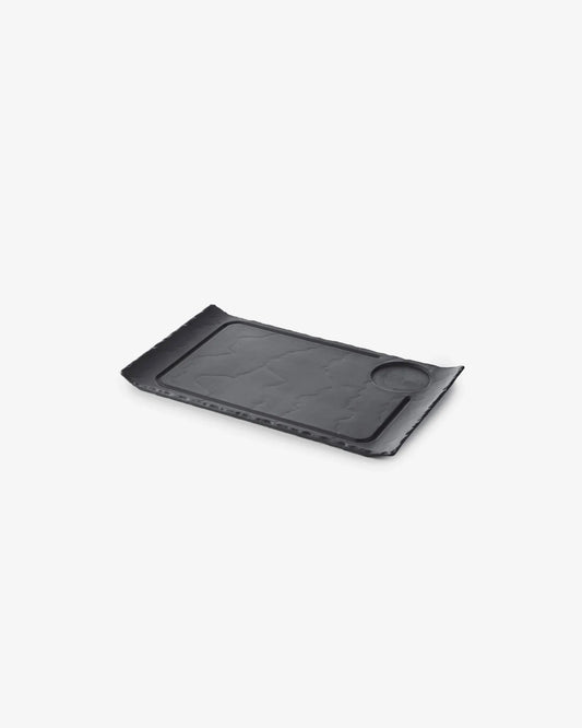 BURGER PLATE CURVED EDGES 33