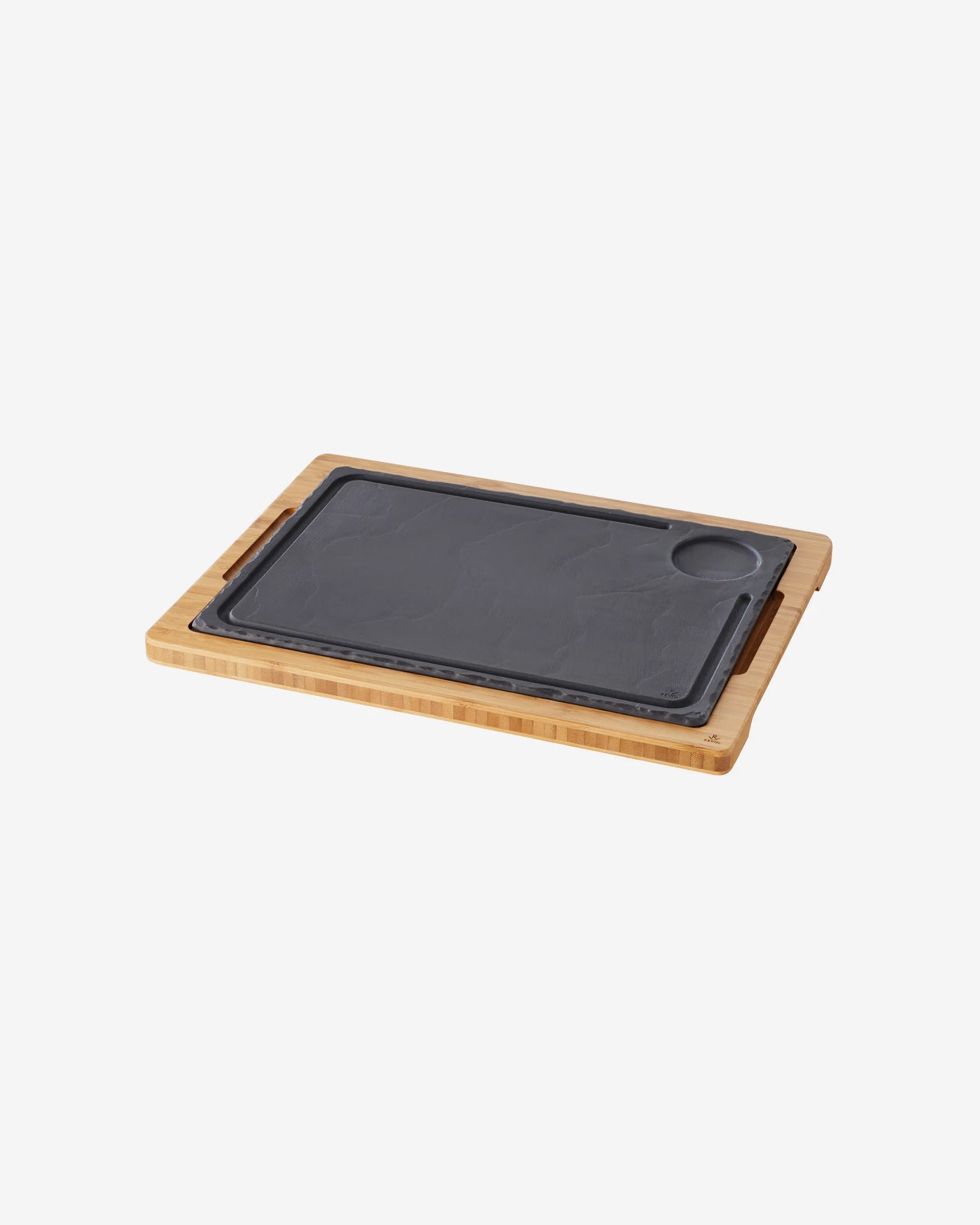 Revol INSPIRED, BY REVOL BASALT LINER TRAY FOR STEAK PLATE Bamboo SKU: '649188