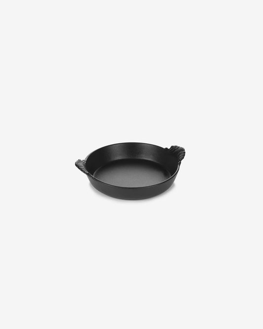 ROUND EARED DISH, FLUTED 18CM