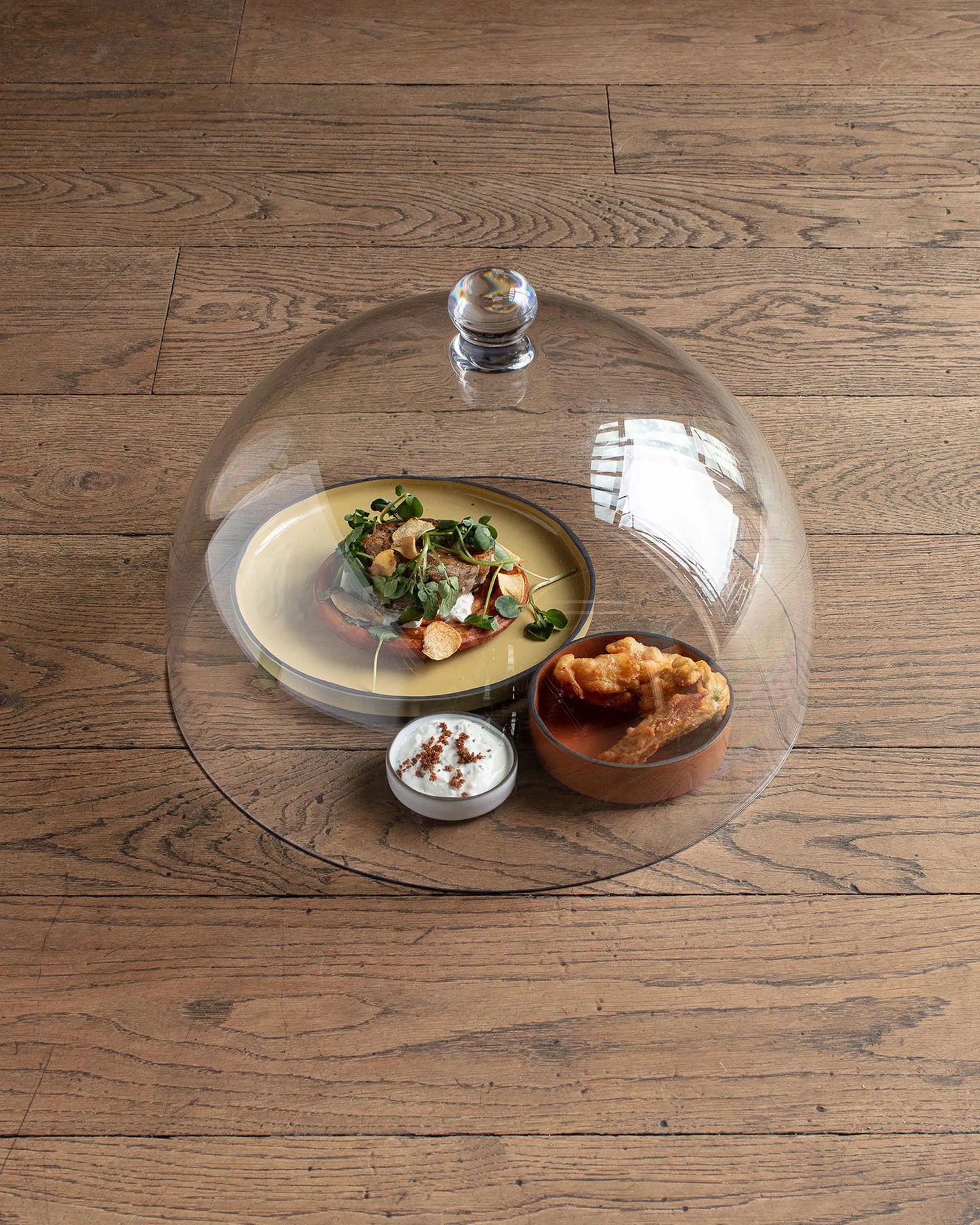 Revol CARACTERE PRESENTATION PLATE Nutmeg SKU: '652727