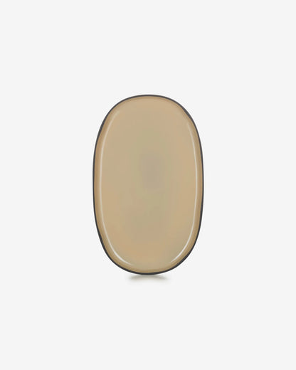 Revol CARACTERE OVAL PLATE Nutmeg SKU: '652758