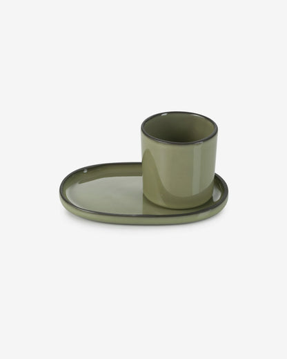 Revol CARACTERE SAUCER Cardamom SKU: '652769