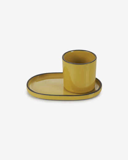 Revol CARACTERE SAUCER Tumeric SKU: '652771