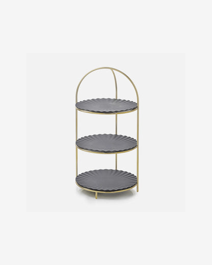 Revol PEKOE PLATE 17CM Black Smooth SKU: '653638