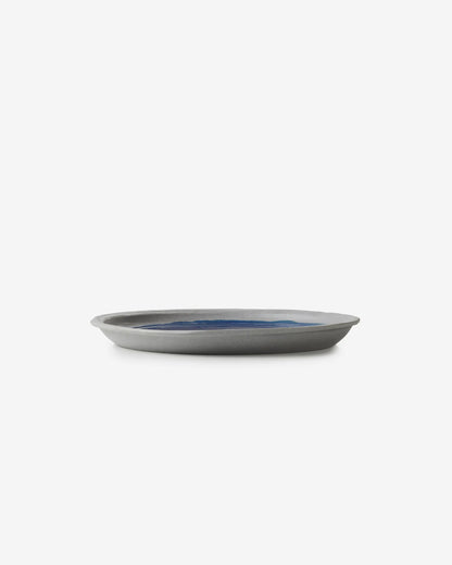 Revol  NO.W DINNER PLATE 23.5CM Indigo blue SKU: '654617