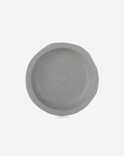 Revol  NO.W DEEP PLATE 21CM Matt grey Recyclay SKU: '654621