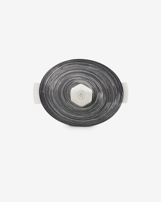 SS-HANDLE LID FOR OVAL COCOTT