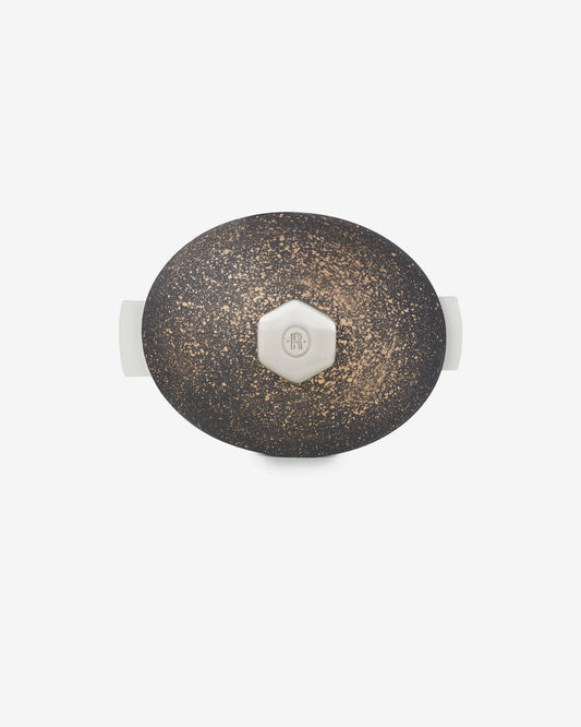 SS-HANDLE LID FOR OVAL COCOTT