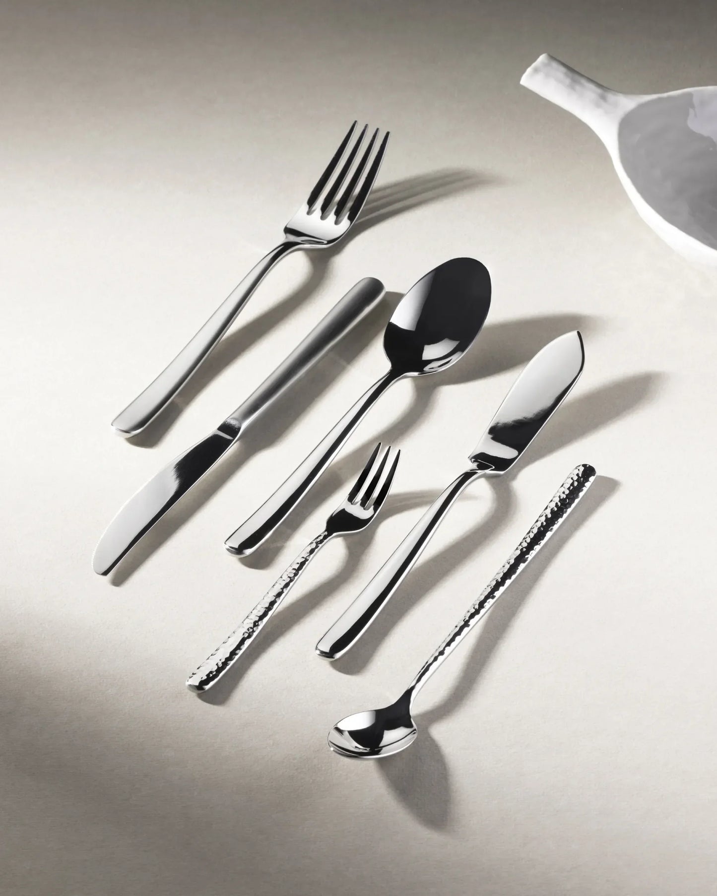 Revol COURCHEVEL OYSTER - CANAPES FORK MIRROR FINISH Mirrored 18/10 stainless steel SKU: '656603