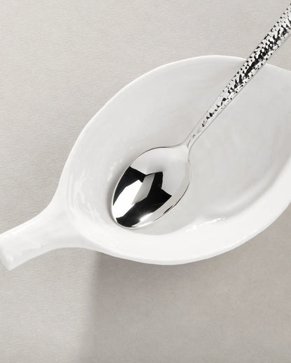 Revol COURCHEVEL BUTTER KNIFE HAMMMERED FINISH 18/10 hammered stainless steel SKU: '656629