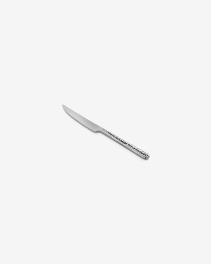 Revol COURCHEVEL STEAK KNIFE HAMMMERED FINISH 18/10 hammered stainless steel SKU: '656631