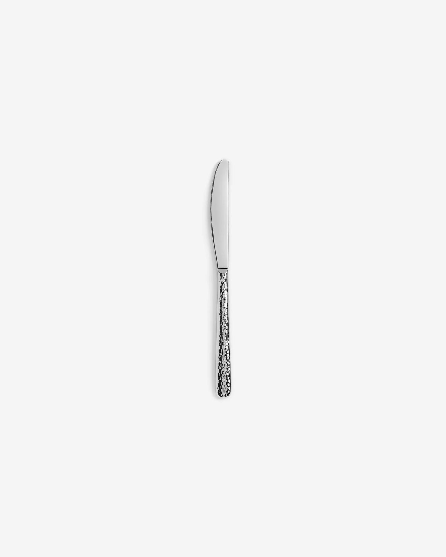 DESSERT KNIFE HAMMMERED FINISH