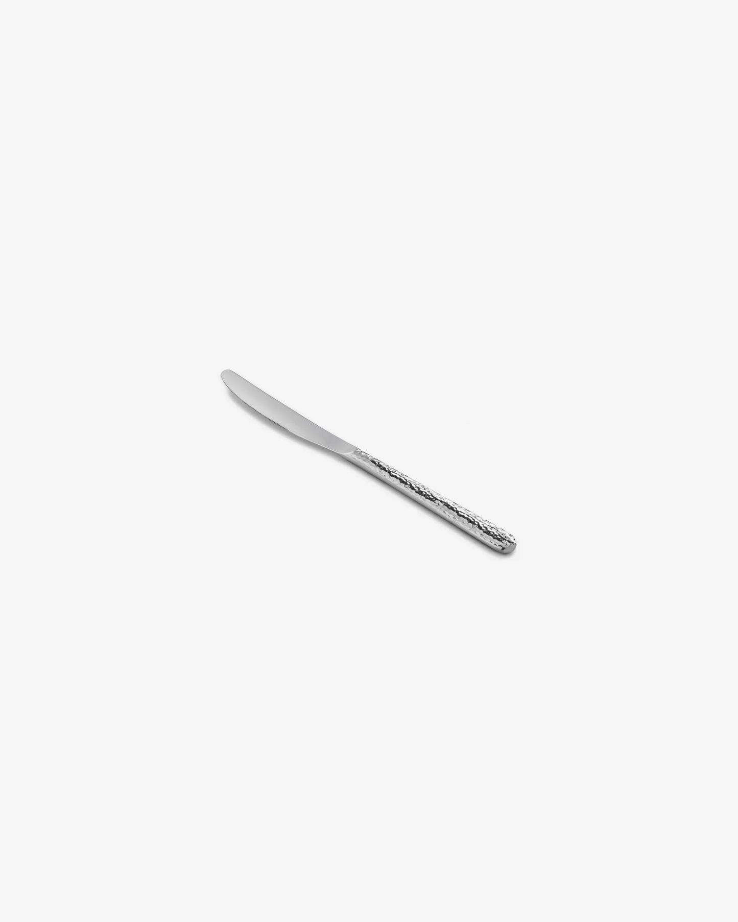 Revol COURCHEVEL DESSERT KNIFE HAMMMERED FINISH 18/10 hammered stainless steel SKU: '656633