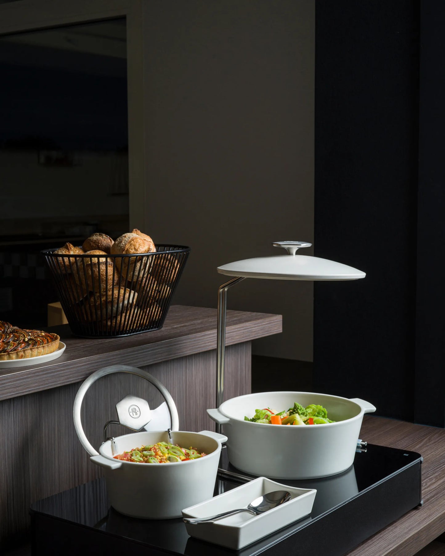 Revol INSPIRED, BY REVOL SALAD SERVING SPOON Mirrored 18/10 stainless steel SKU: '656953
