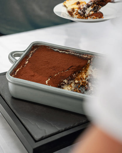 Revol BOMBANCE RECTANGULAR DISH 34CM OVEN Cloud Grey SKU: '660161