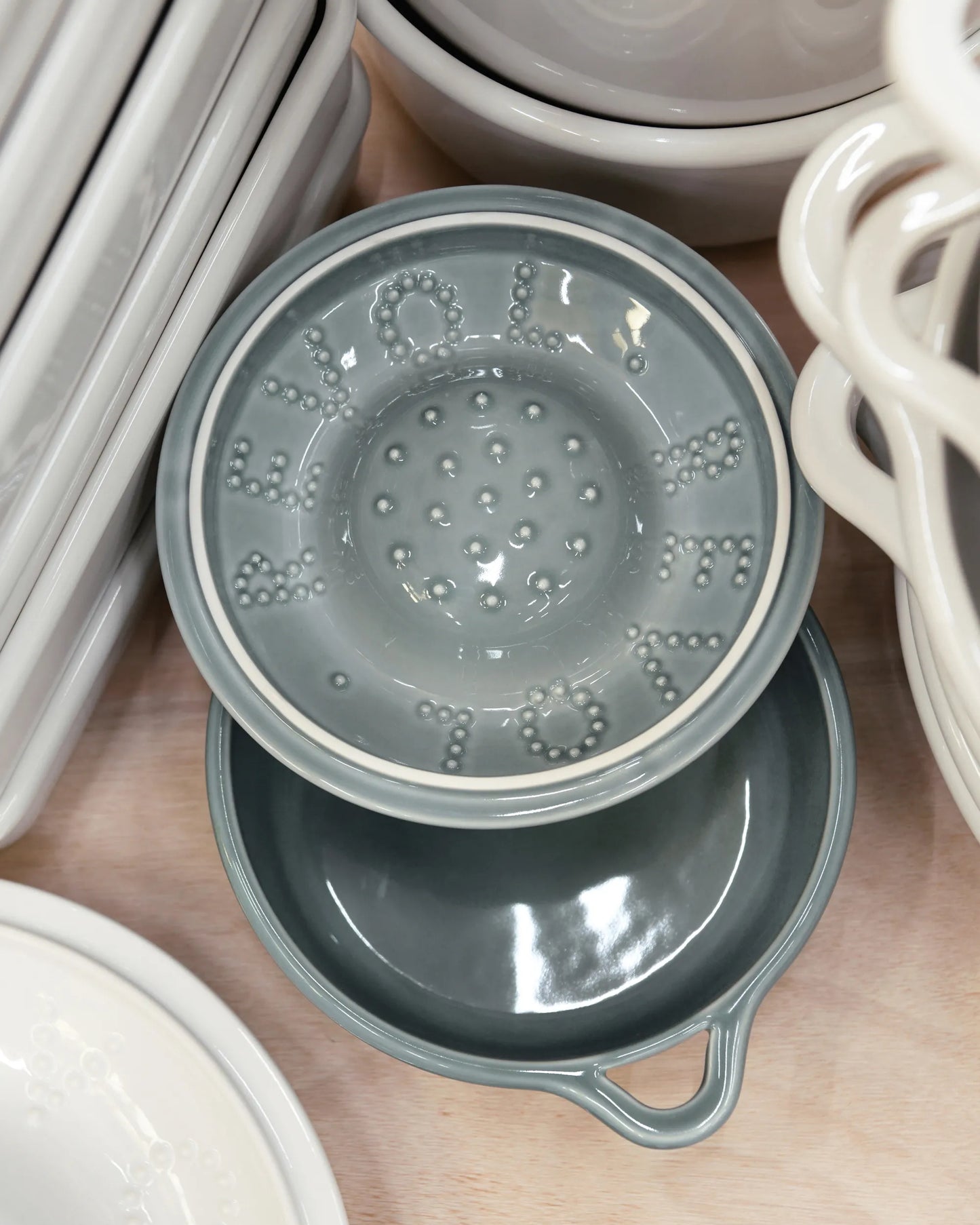 Revol BOMBANCE ROUND COCOTTE 29CM INDUCTION WITHOUT LID Cloud Grey Induction SKU: '660266
