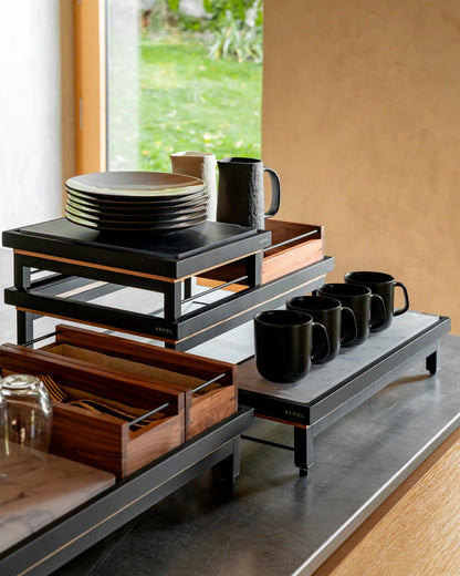 Revol EN SCENE TRAY GN 2/3 Nacryl black marble SKU: '660487
