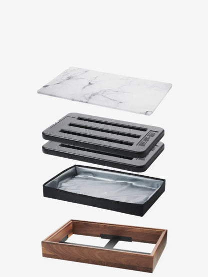 Revol EN SCENE TRAY GN 2/3 Nacryl white marble SKU: '660488
