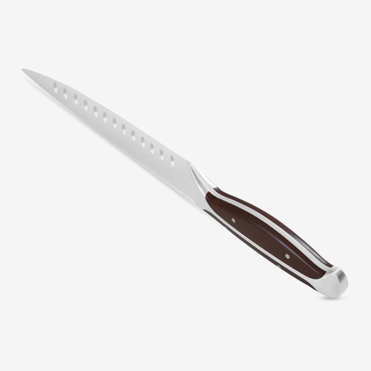 Gunter Wilhelm Premier Carving Knife, 8 Inch | Dark Brown ABS Handle SKU: 30-312-0208