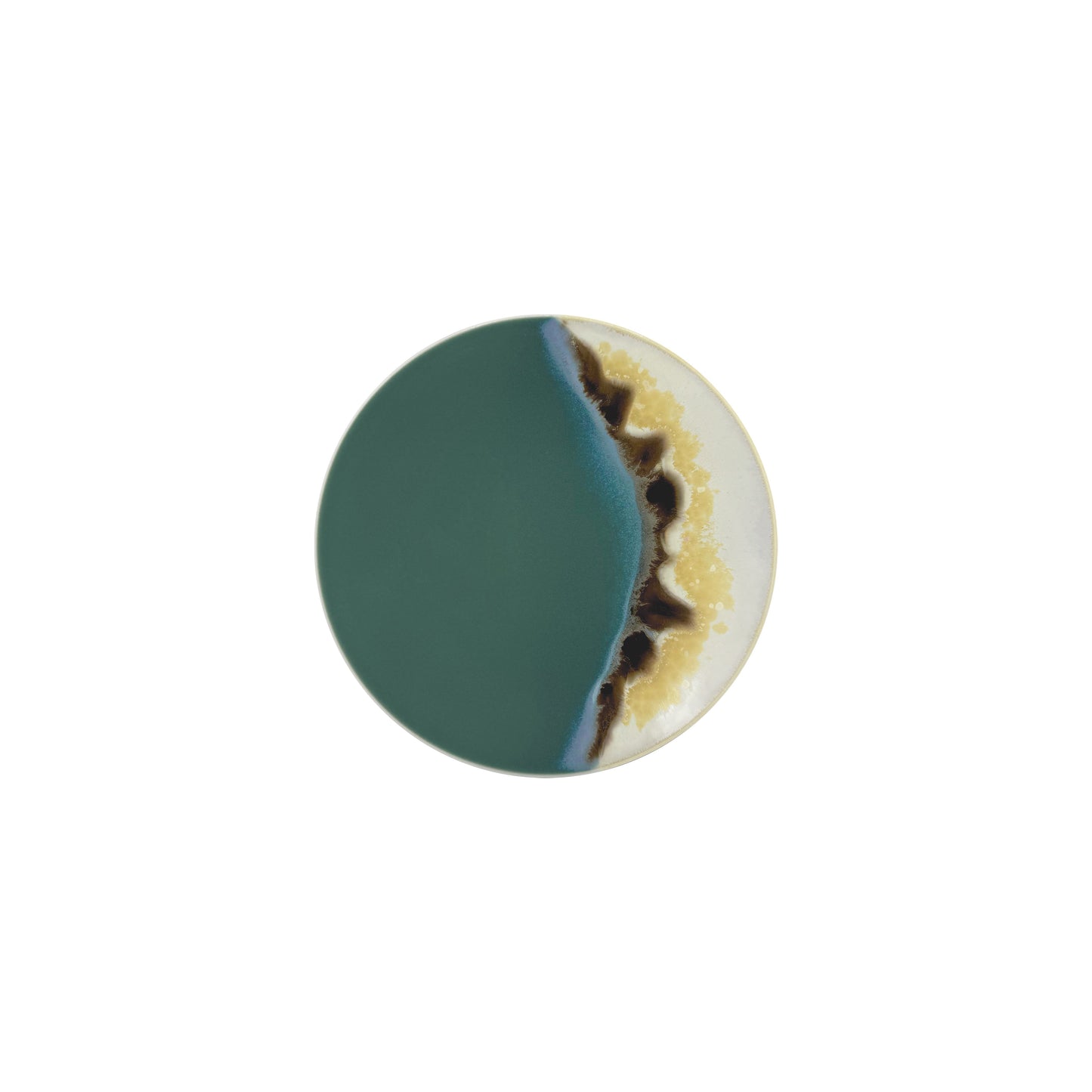 JL Coquet  PAYSAGE Iriomote - Assiette ? pain 6.1 Inch SKU: AGO1008IRIOCREM000