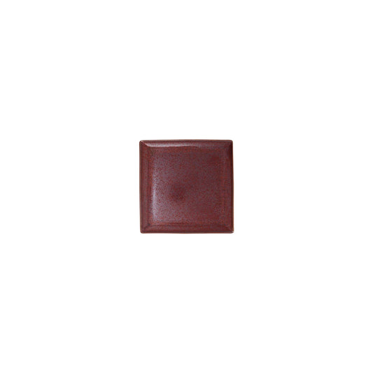 JL Coquet  GRANITE ROUGE - Assiette carree 12 cm 4.72 Inch SKU: ACC1017GROUGROU000