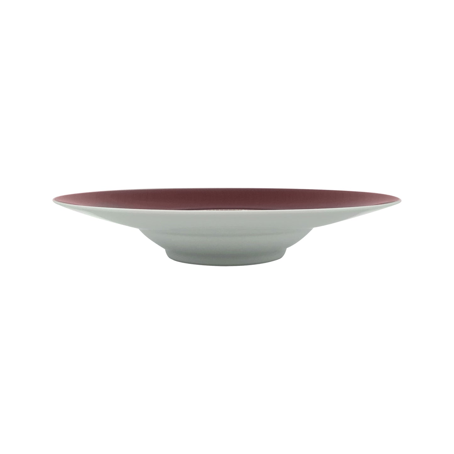 JL Coquet  TELLURE Pourpre - Assiette creuse ? aile JDC 5.51 Inch SKU: JDC1052TEPOBLNC000