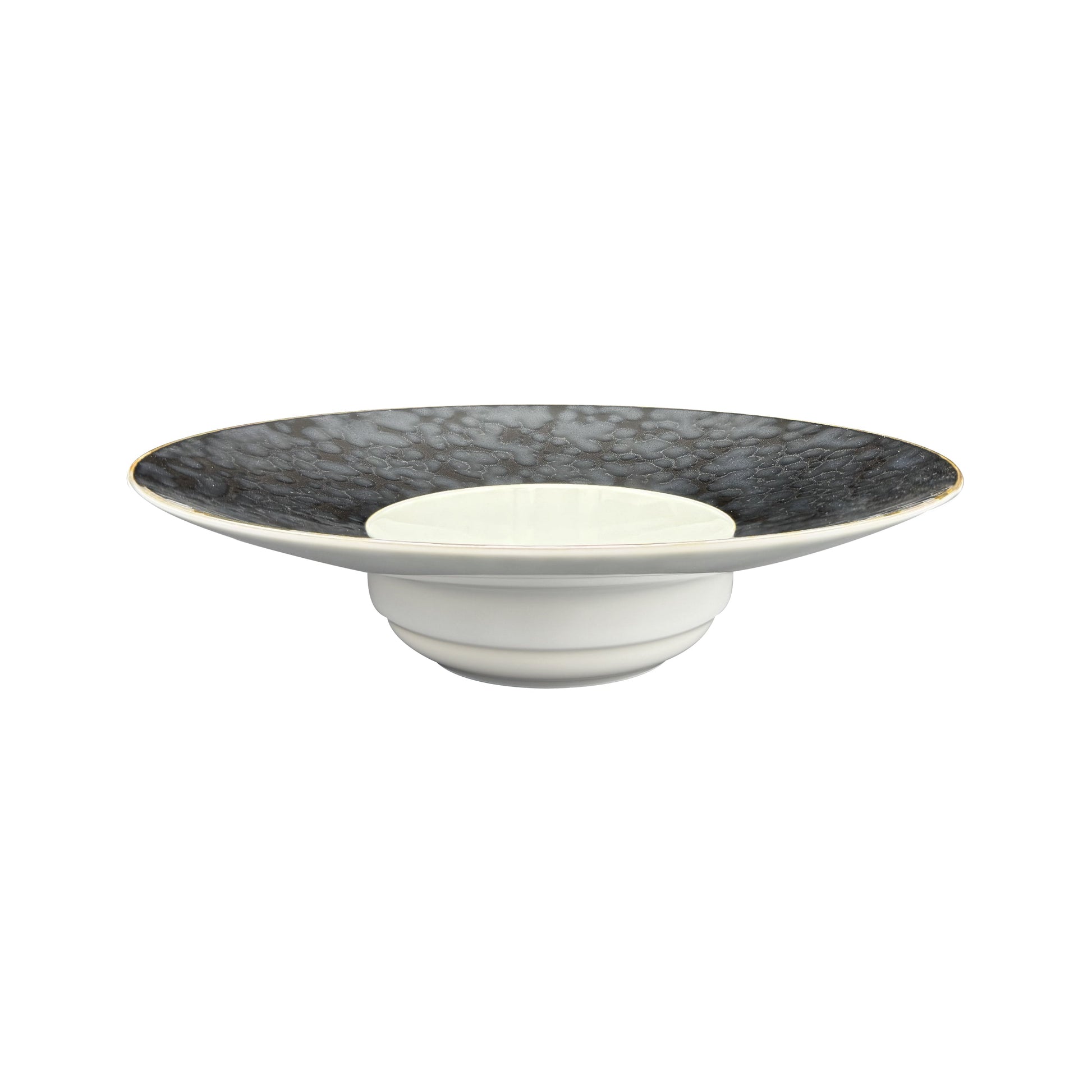 JL Coquet  JUNGLE - Assiette creuse ? aile GM 10.24 Inch SKU: HOR1023JUBKBLNC000