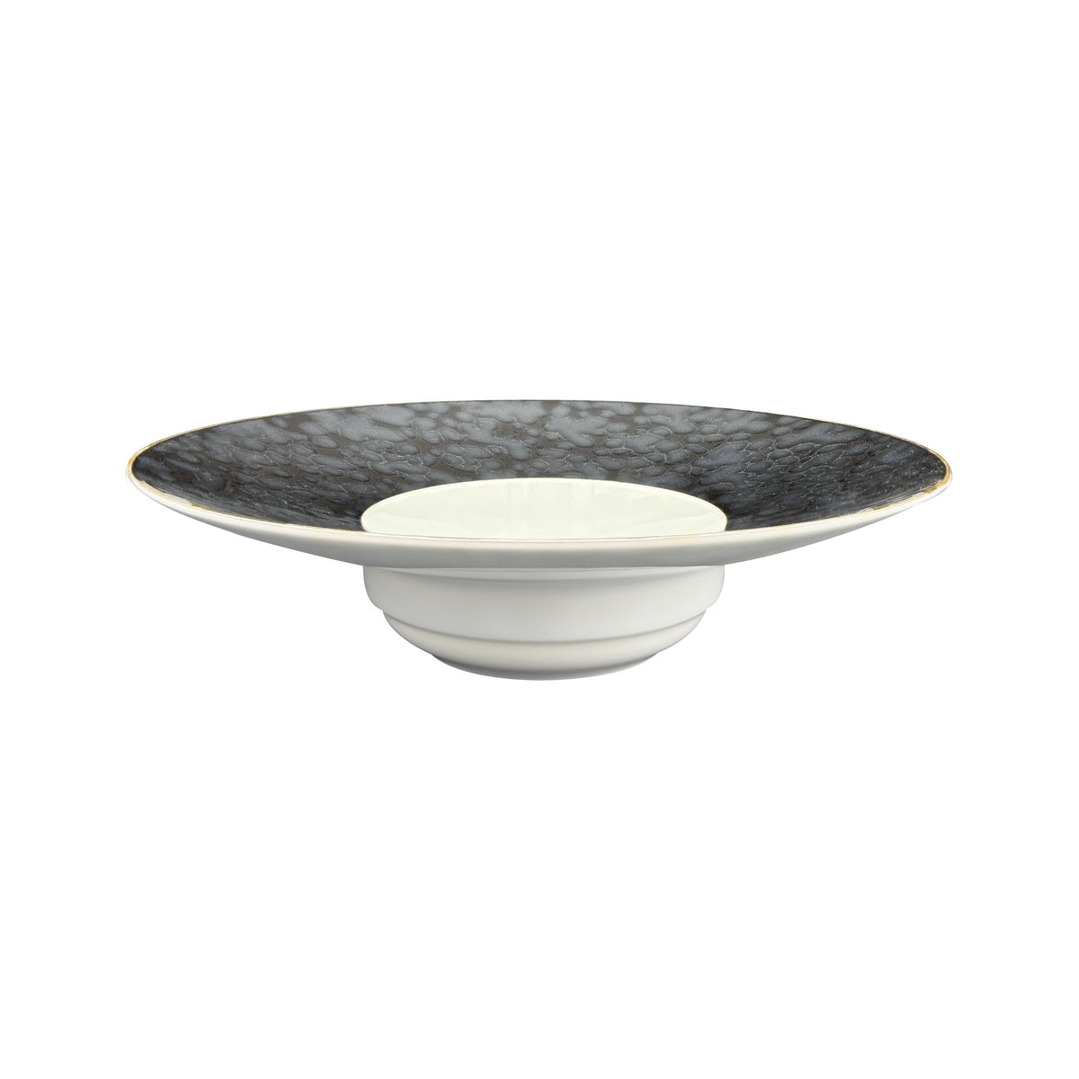 JL Coquet  JUNGLE - Assiette creuse ? aile GM 10.24 Inch SKU: HOR1023JUBKBLNC000