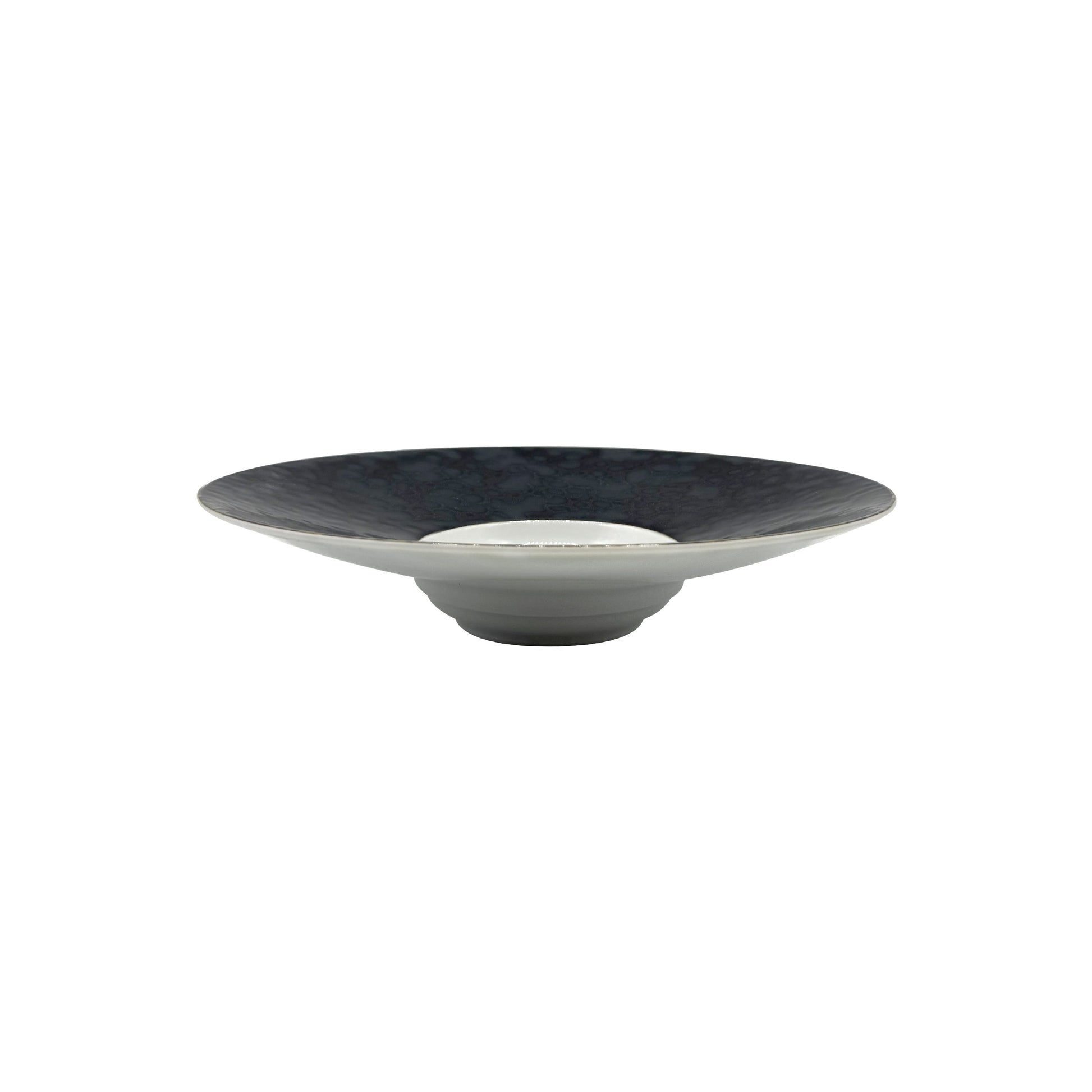 JL Coquet  JUNGLE - Assiette creuse ? aile MM 9.06 Inch SKU: HOR1024JUBKBLNC000