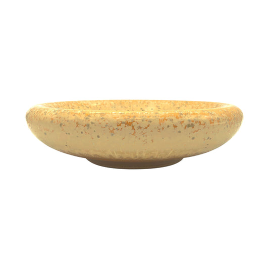 JL Coquet  SONG Ocre - Assiette creuse Bubble 9.45 Inch SKU: BUB1088OCREOCRE000