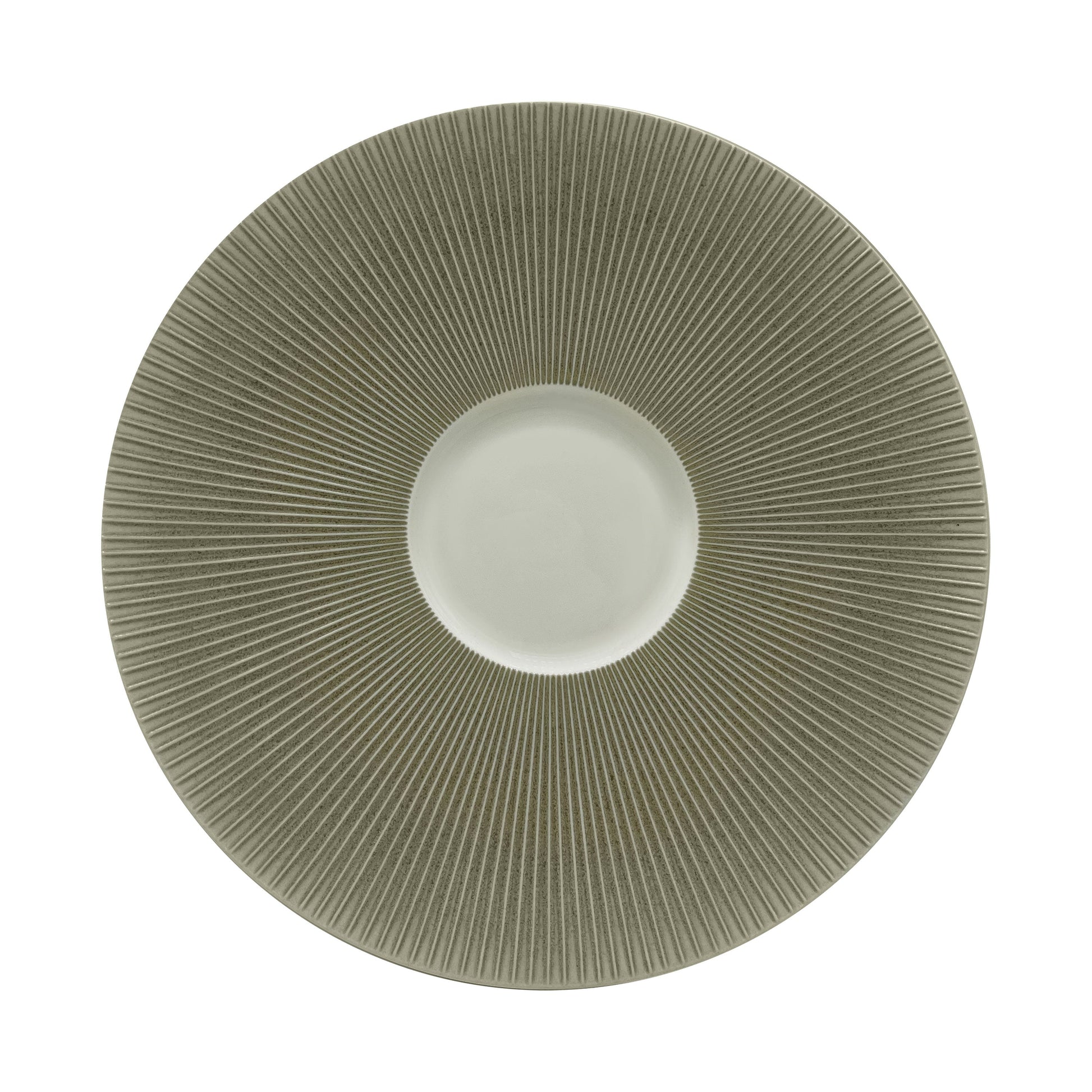 JL Coquet  TODRA Gris - Assiette Mise en bouche, Bol?ro 3.94 Inch SKU: BOL1031TGRICREM000