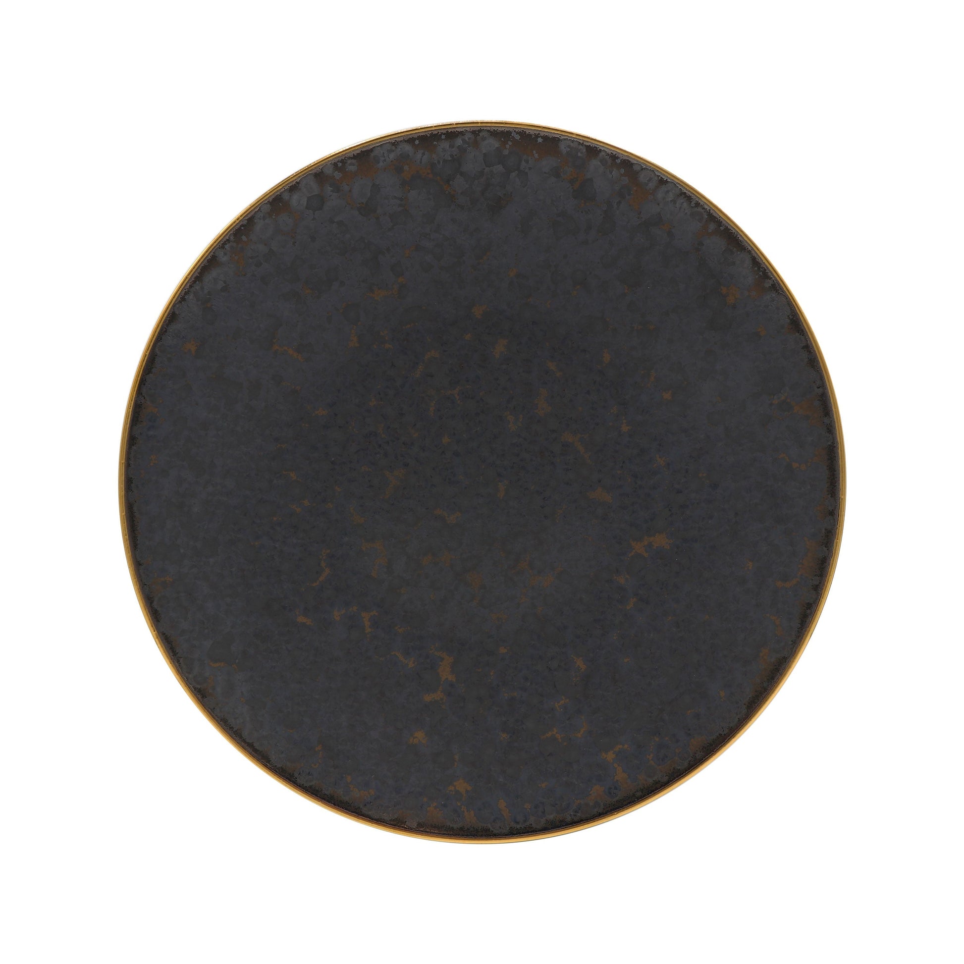 JL Coquet  AGUIRRE Filet Or - Assiette plate 10.63 Inch SKU: AGO1034AGUIBLNCA00
