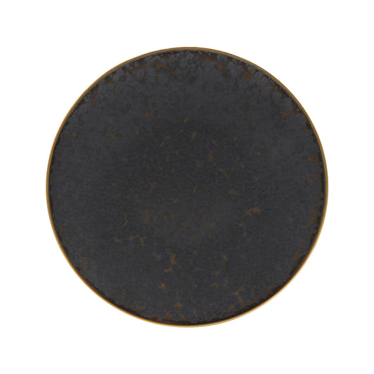 JL Coquet  AGUIRRE Filet Or - Assiette plate 10.63 Inch SKU: AGO1034AGUIBLNCA00