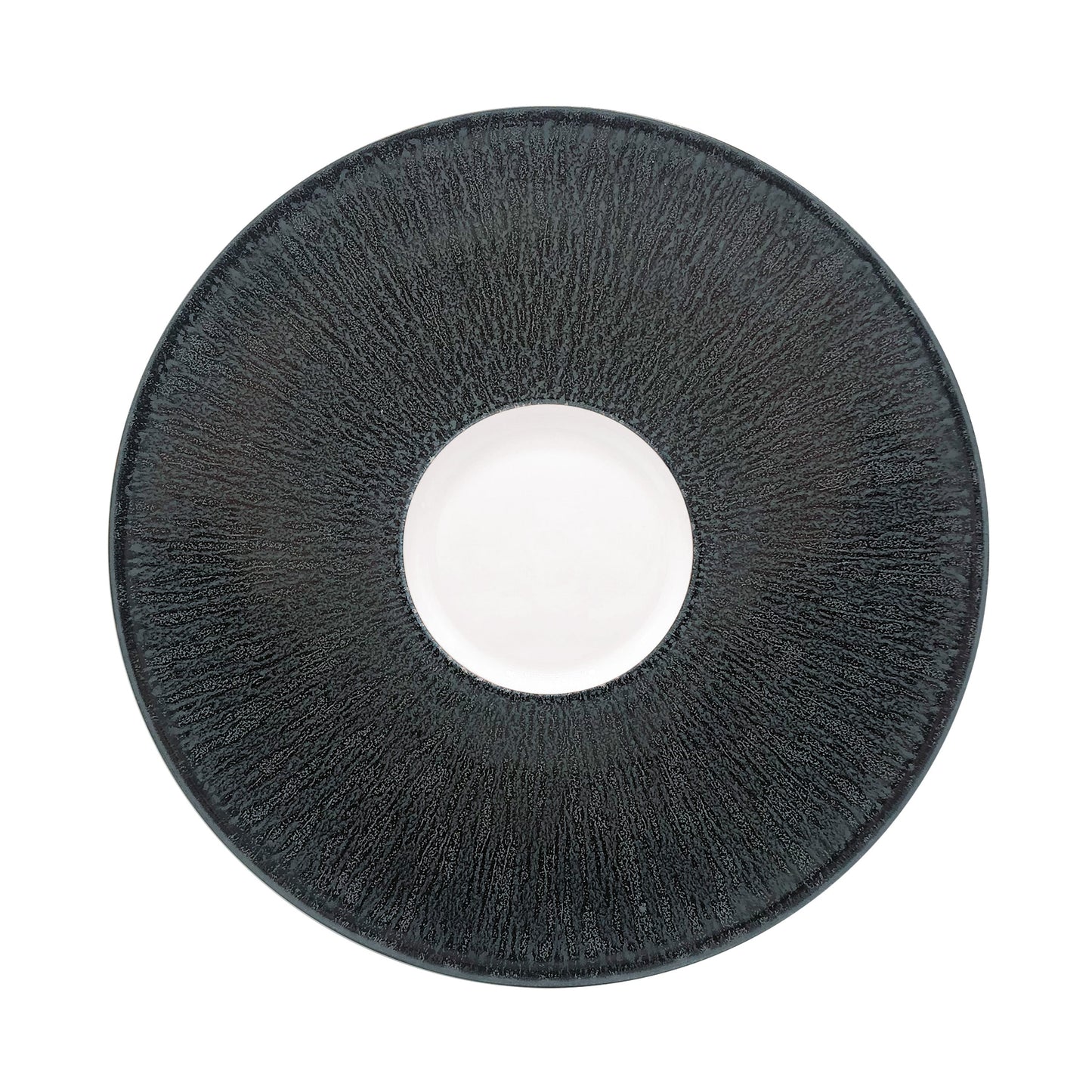 JL Coquet  LES HEURES DE LA NUIT - Assiette Mise en bouche 11.42 Inch SKU: HOR1031HDLNBLNC000