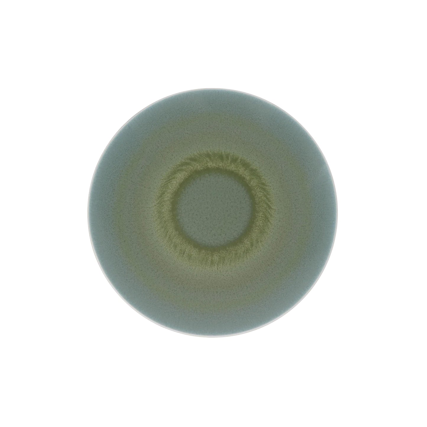JL Coquet  TODRA Vert - Assiette ? dessert 8.27 Inch SKU: AGO1028TVERCREM000