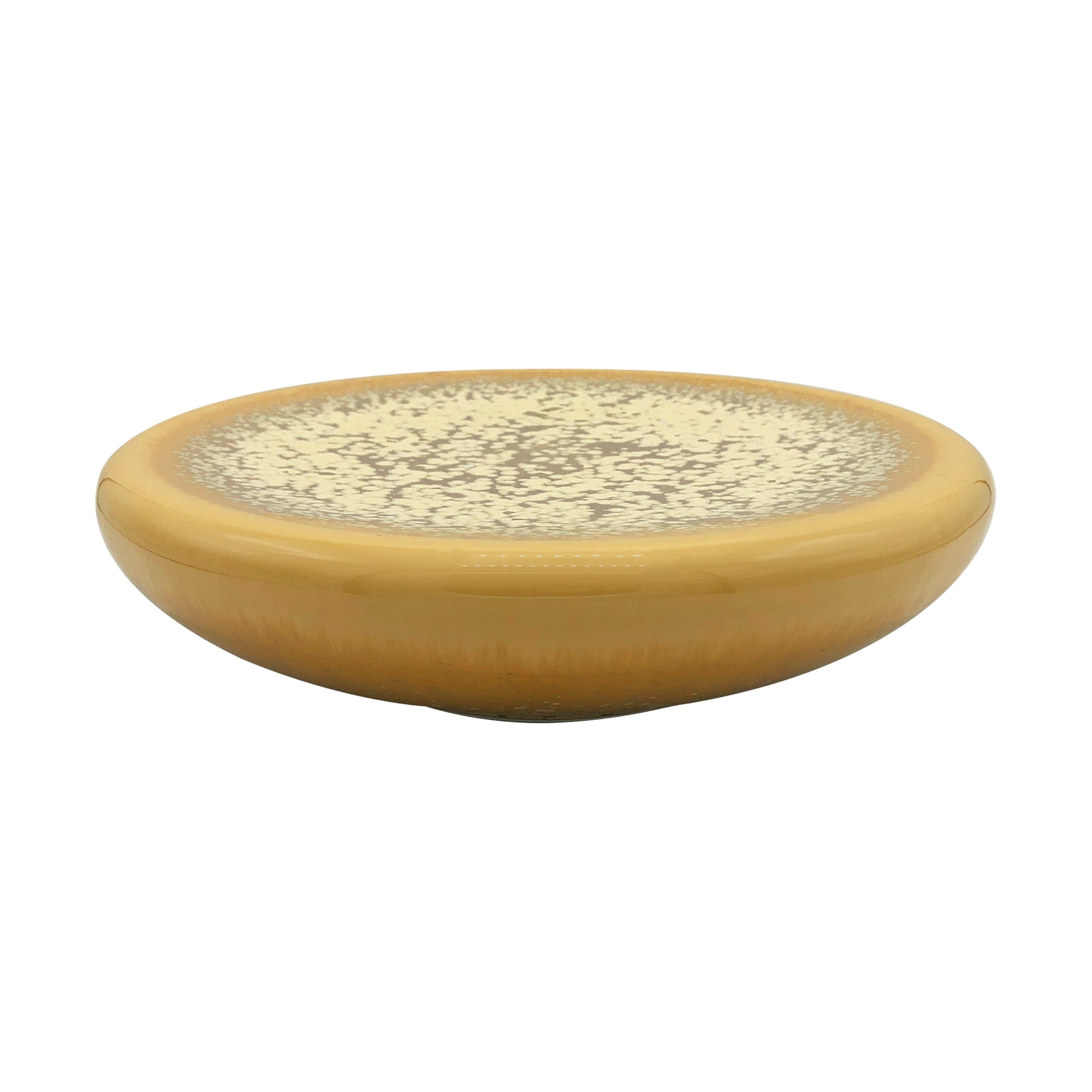 JL Coquet  SONG Ocre - Assiette plate Bubble 9.45 Inch SKU: BUB1034OCREOCRE000