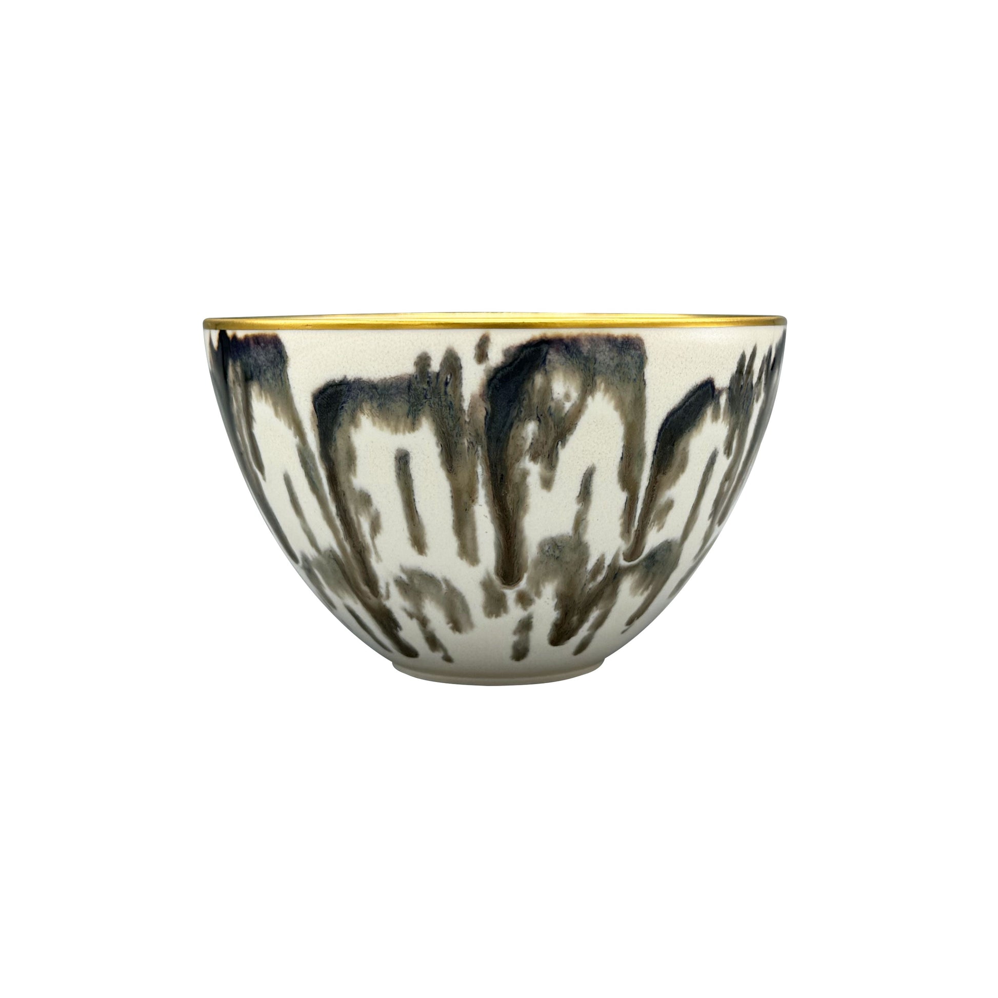 JL Coquet  ?CAILLE CR?ME Filet Or - Bol Maxi 5.12 Inch SKU: HOR2009ECRECREMA00