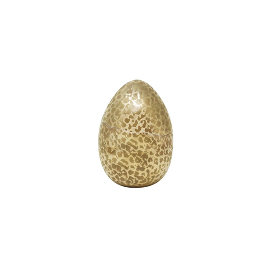 JL Coquet  BIG BANG Or - Oeuf PM   10 x 7 cm  SKU: ACC6235BIBOBLNC000