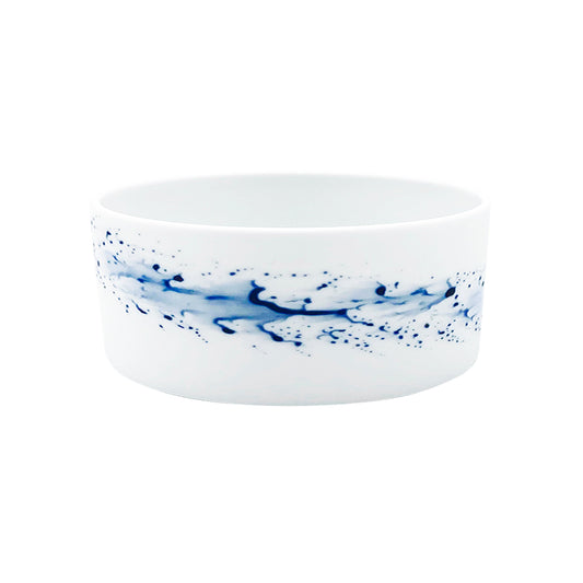 JL Coquet  BLUE IMPRESSION - Saladier GM 9.45 Inch SKU: CYL5052BIMPBLNC000