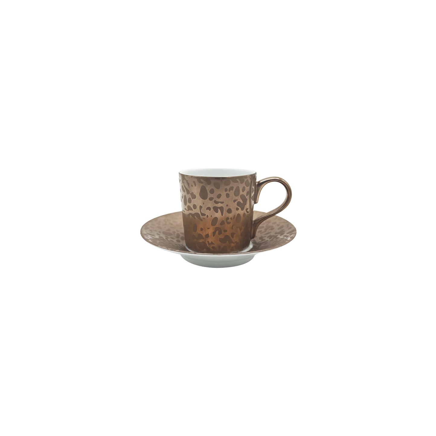 JL Coquet  BIG BANG Bronze - Tasse caf? &amp; soucoupe 4.53 Inch SKU: CYL3015BIBBBLNC000