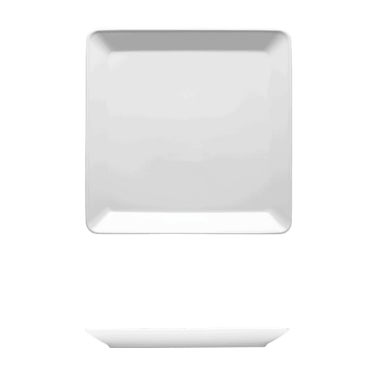 Square Plate Catalog Number: 051 0236 | Dimensions: 4 3/4 in (12 cm)