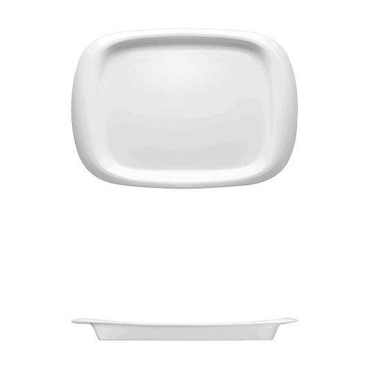 Rectangular Platter | Catalog Number: 010 0043 | Dimensions: 16 1/2 x 12 in (42 x 30 cm)