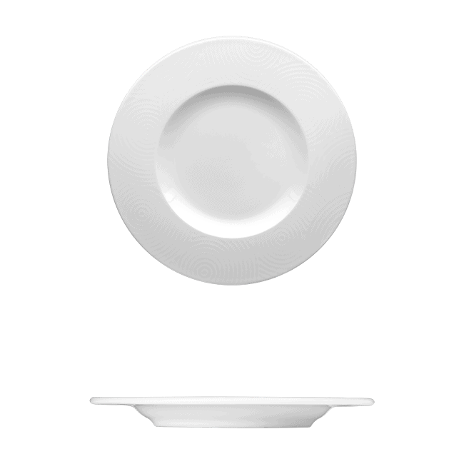 Round Plate | Catalog Number: 048 0040 | Dimensions: 7 in (18 cm)