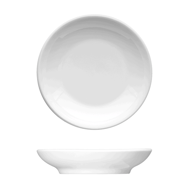 Round Plate | Catalog Number: 047 0236 | Dimensions: 4 in (10 cm)