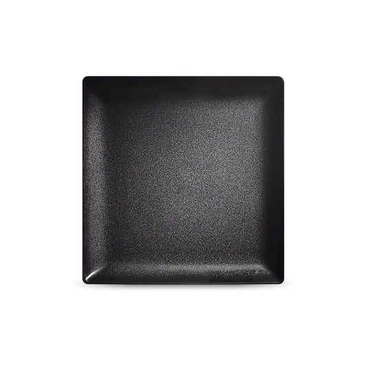 JL Coquet  NOIR PAILLET? - Assiette carree 21 cm 8.27 Inch SKU: ACC1019NPAINPAI000