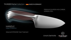 Gunter Wilhelm Thunder Paring Knife, 3.5 Inch | Brownish ABS Handle SKU: 50-511-0135