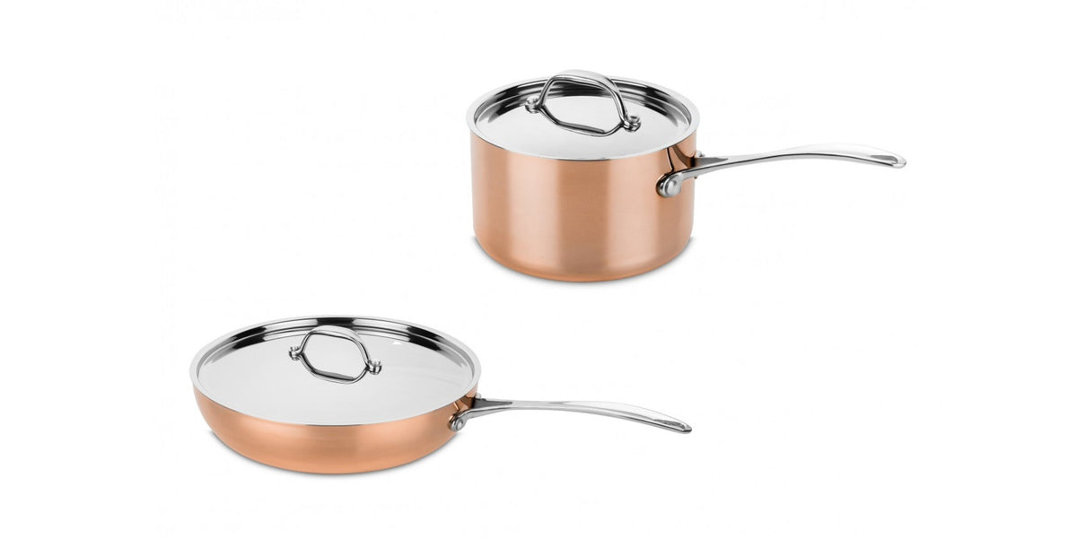 Mepra_Bundel_koperen_koekenpan__steelpan_SKU_3012bundel
