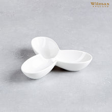 White 3 Part Divided Dish 5" inch | 13 Cm