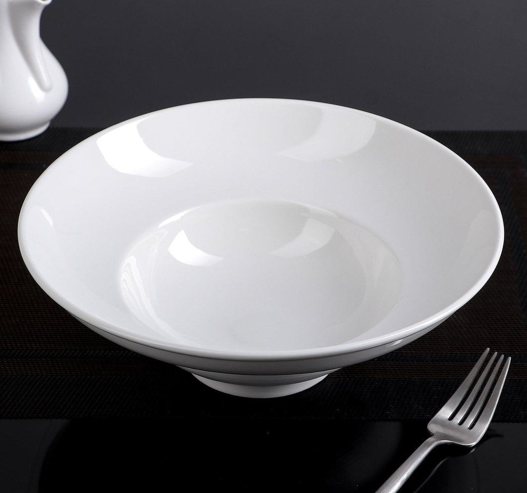 Fine Porcelain Deep Plate 9.75